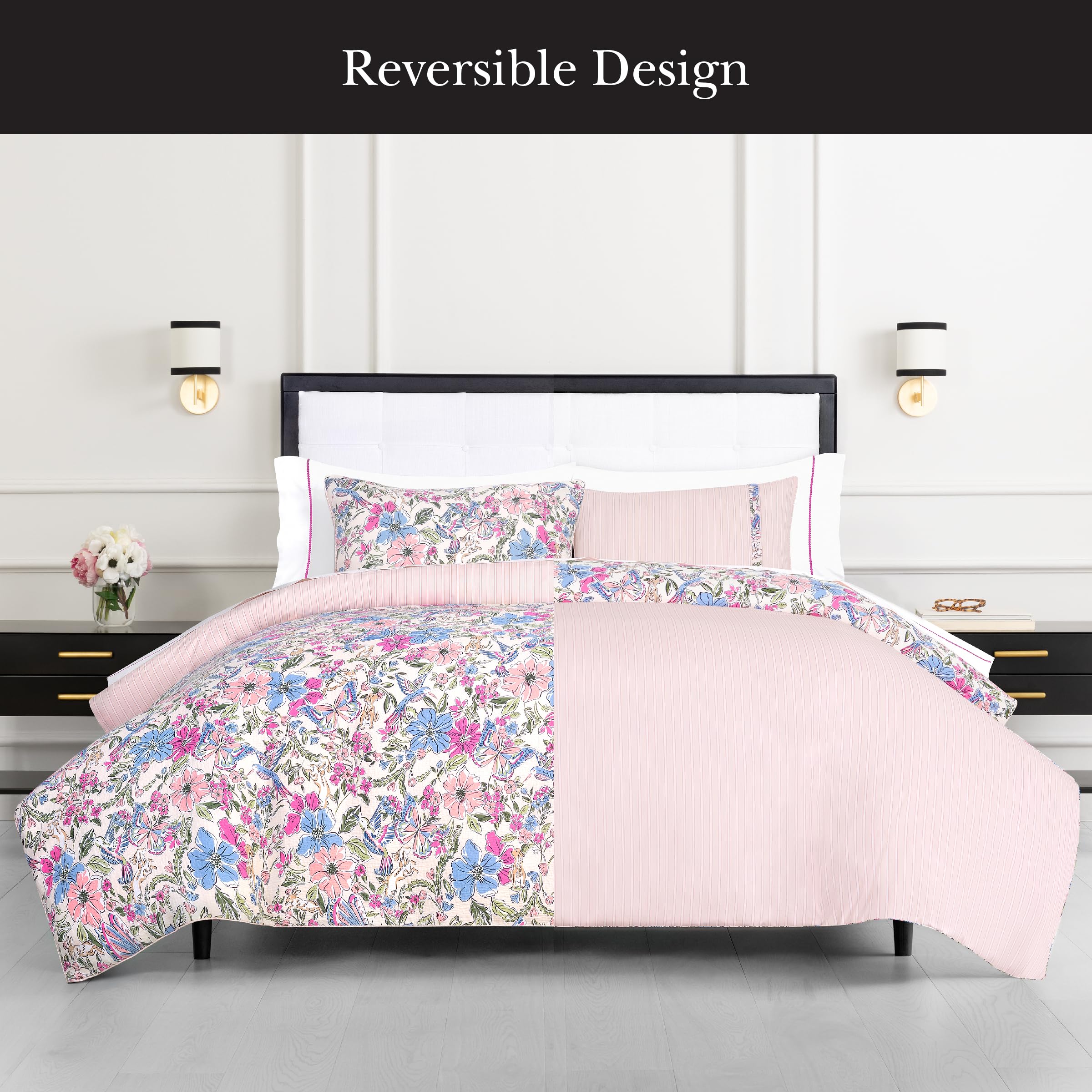 Amazon.com: kate spade new york Curious Garden 3-Piece Full/Queen